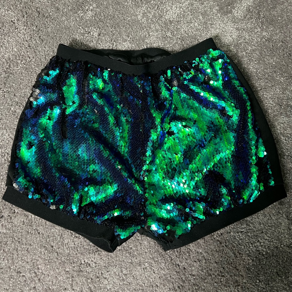 Sequin shorts